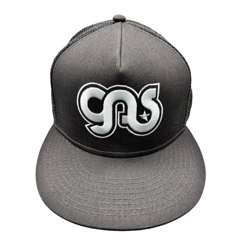 Galpin Auto Sports GAS Trucker Hat Snapback Cap Black Mesh Pimp My Ride